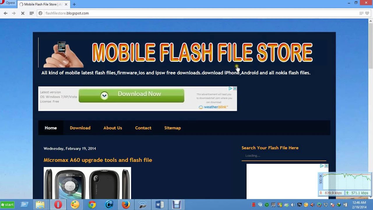 all flash file free download